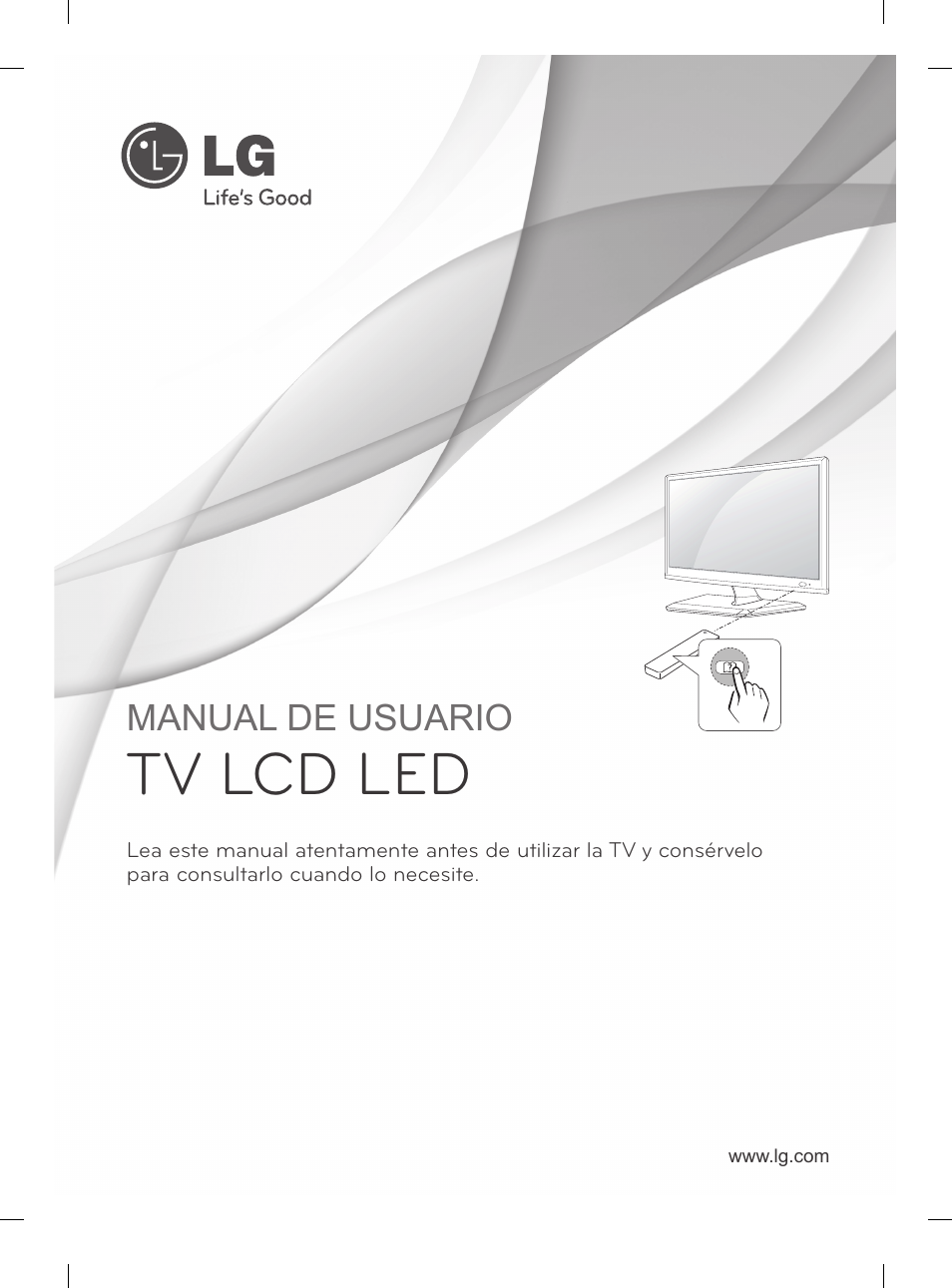 Tv lcd led, Manual de usuario | LG 27LS5400 User Manual | Page 109 / 238