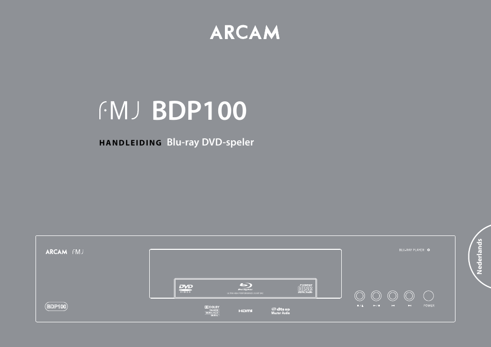 Bdp100 | Arcam FMJ BDP100 User Manual | Page 107 / 148