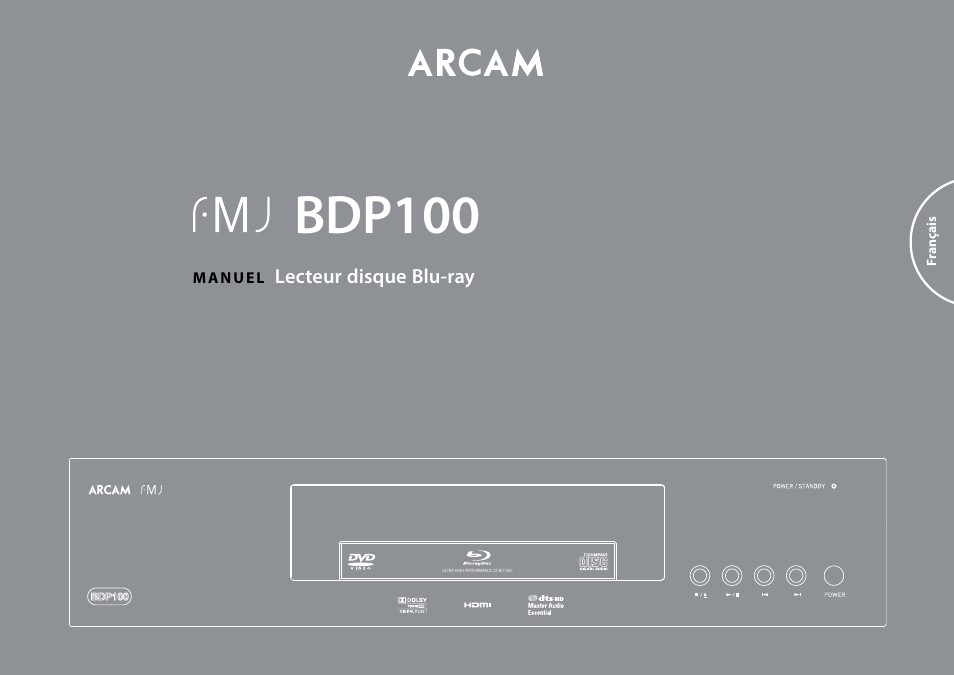 Bdp100 | Arcam FMJ BDP100 User Manual | Page 39 / 148