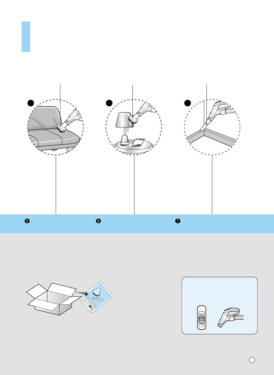 How to use, Instrucciones de uso | LG VKC801HTQ User Manual | Page 14 / 21