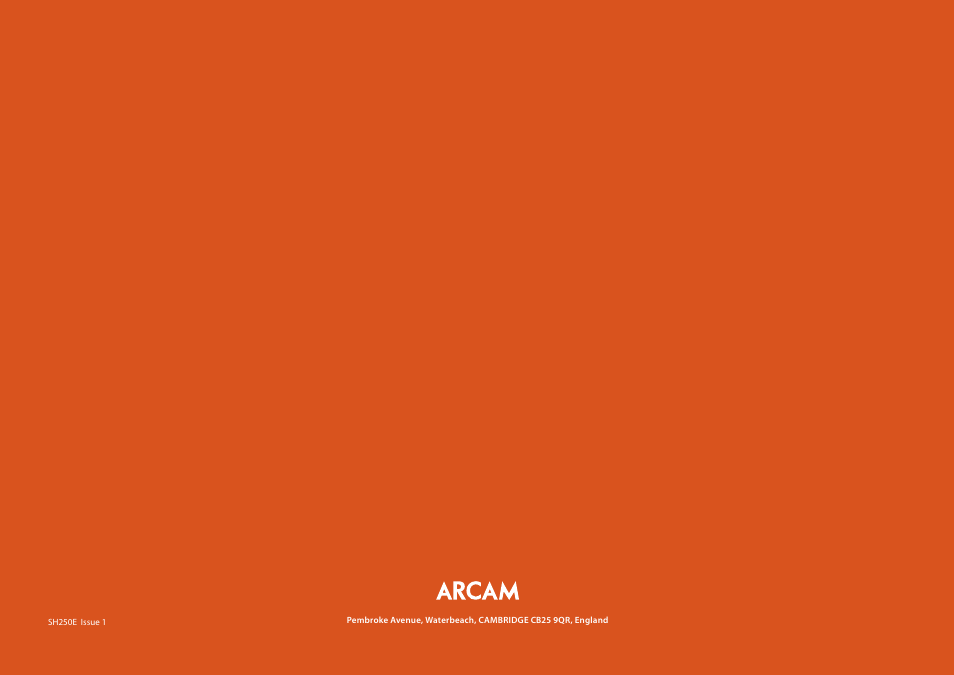 Arcam FMJ BDP300 User Manual | Page 46 / 46
