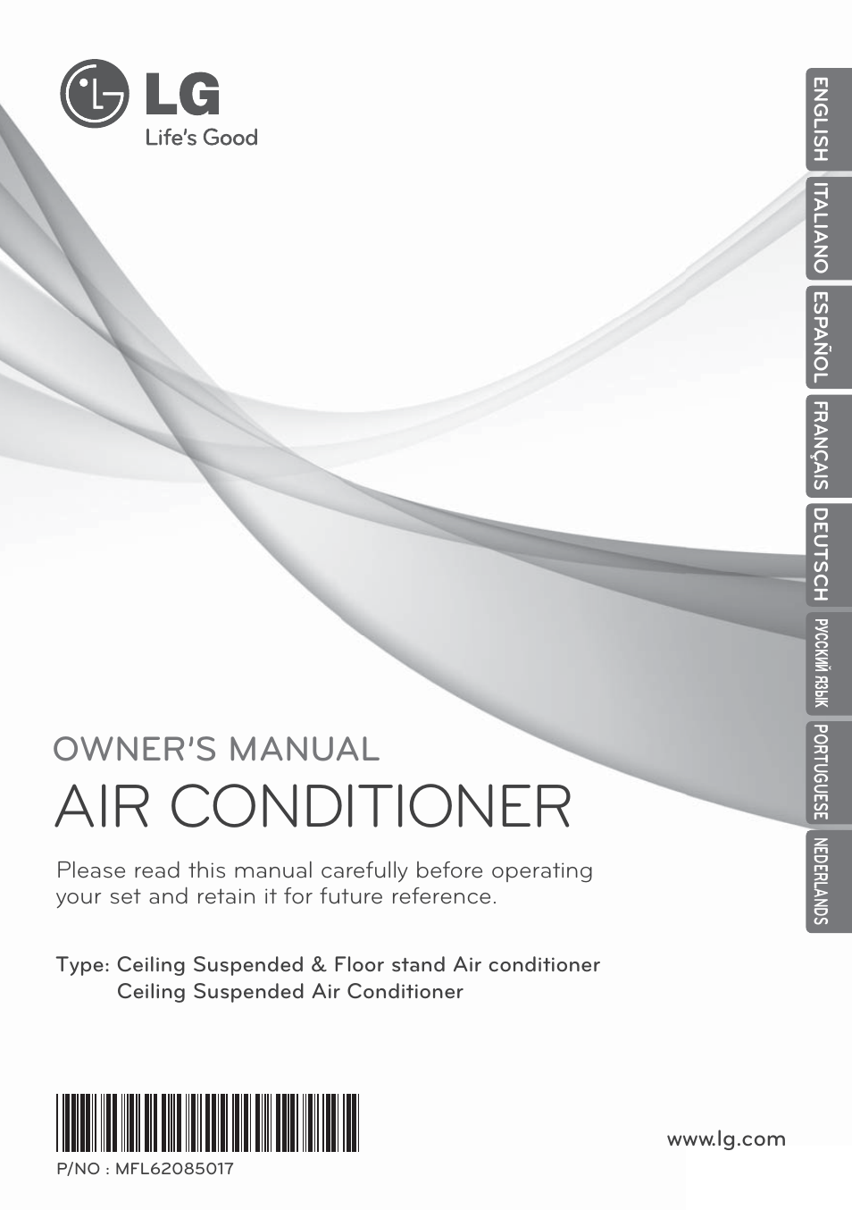 LG CV09 User Manual | 209 pages