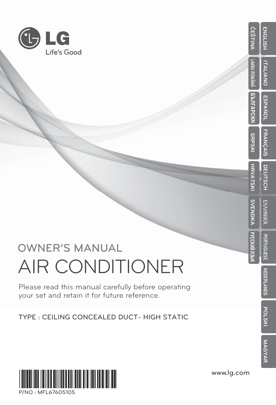 LG ARNU12GBHA2 User Manual | 193 pages