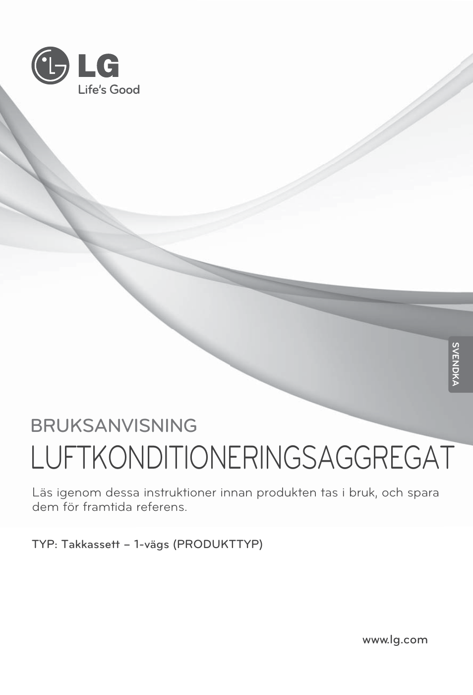 Luftkonditioneringsaggregat, Bruksanvisning | LG ARNU09GTUC2 User Manual | Page 241 / 273