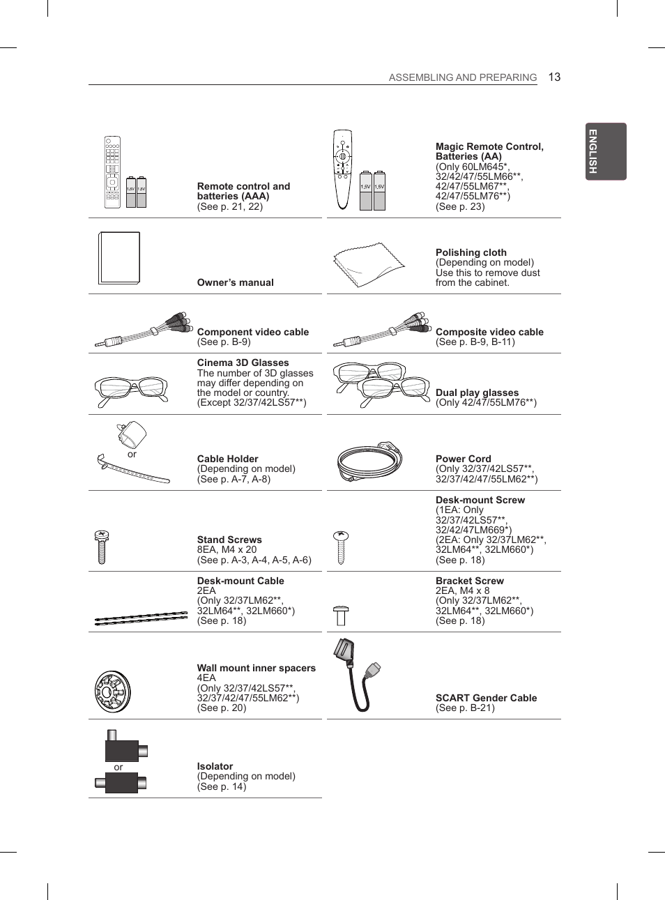LG 37LS575S User Manual | Page 23 / 278