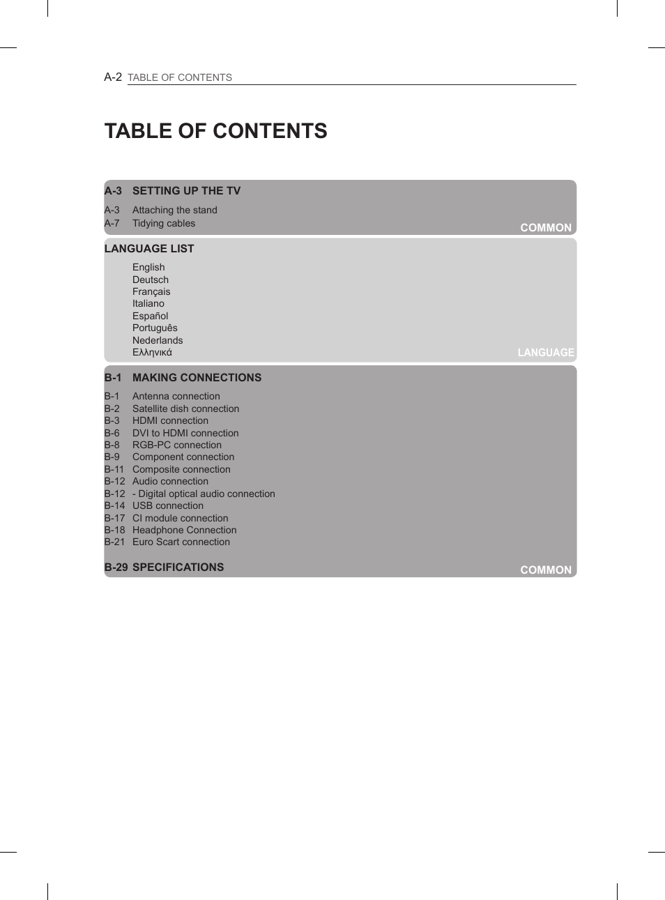 LG 37LS575S User Manual | Page 4 / 278