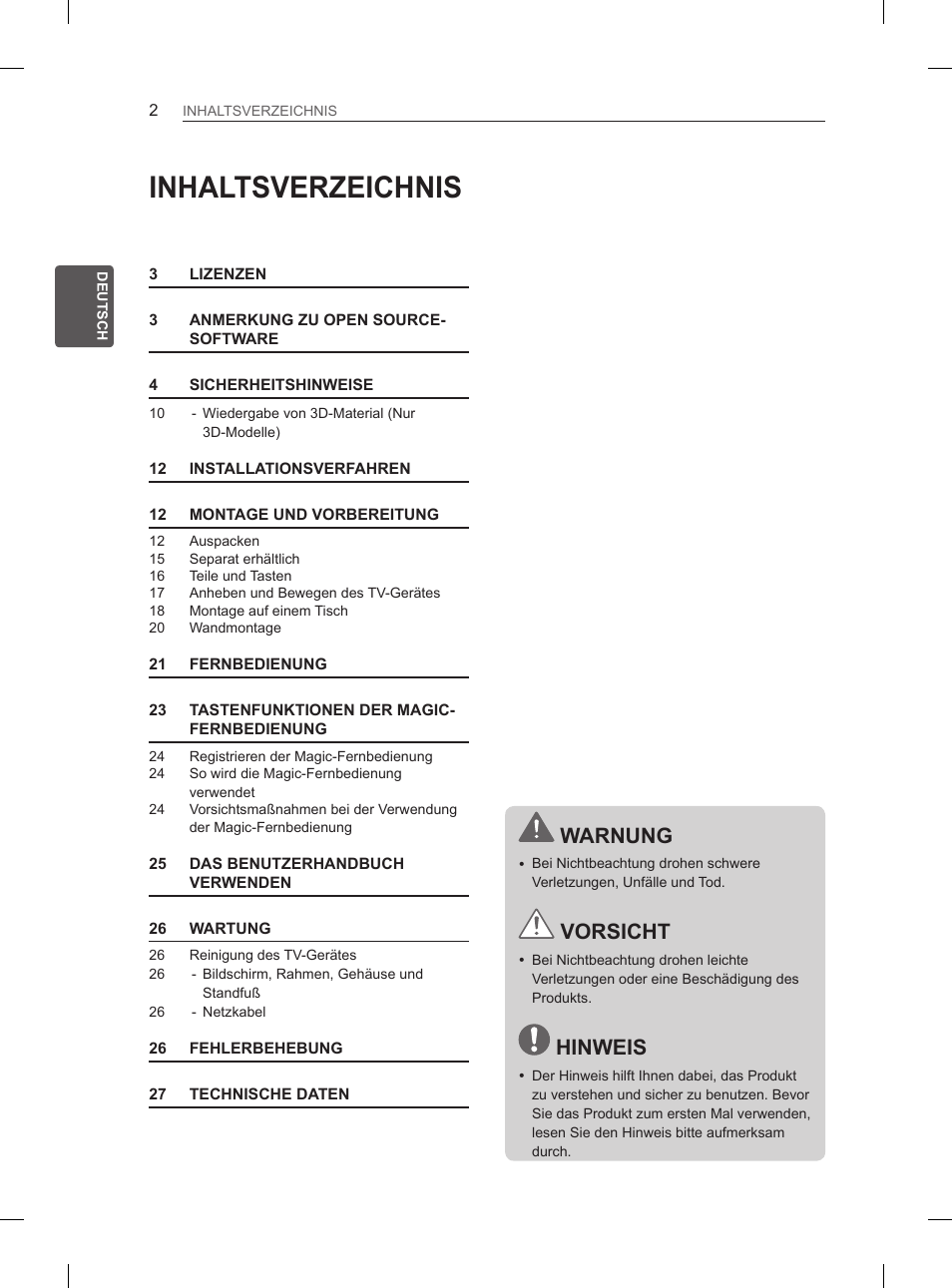 LG 37LS575S User Manual | Page 40 / 278