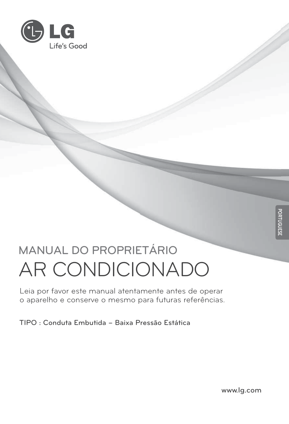 Ar condicionado, Manual do proprietário | LG CB09L User Manual | Page 121 / 193