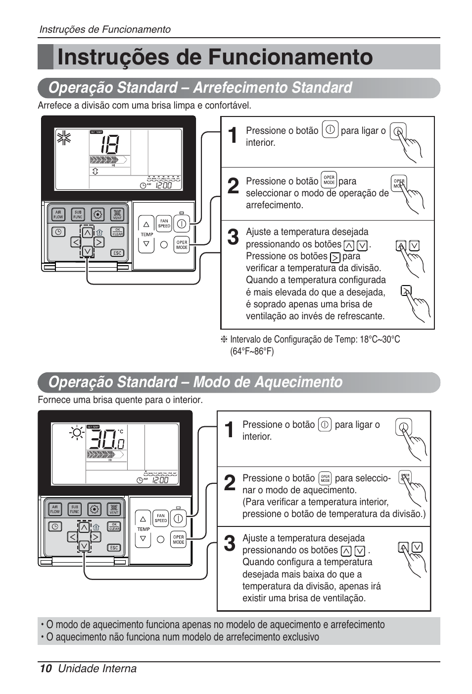 Instruções de funcionamento | LG CB09L User Manual | Page 130 / 193