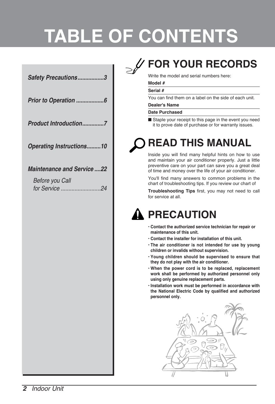 LG CB09L User Manual | Page 2 / 193