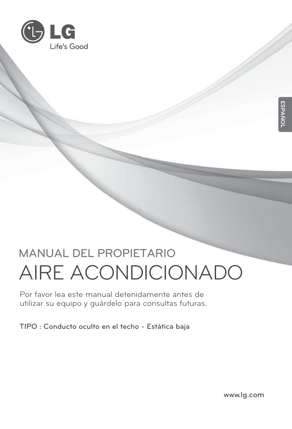 Aire acondicionado, Manual del propietario | LG CB09L User Manual | Page 49 / 193