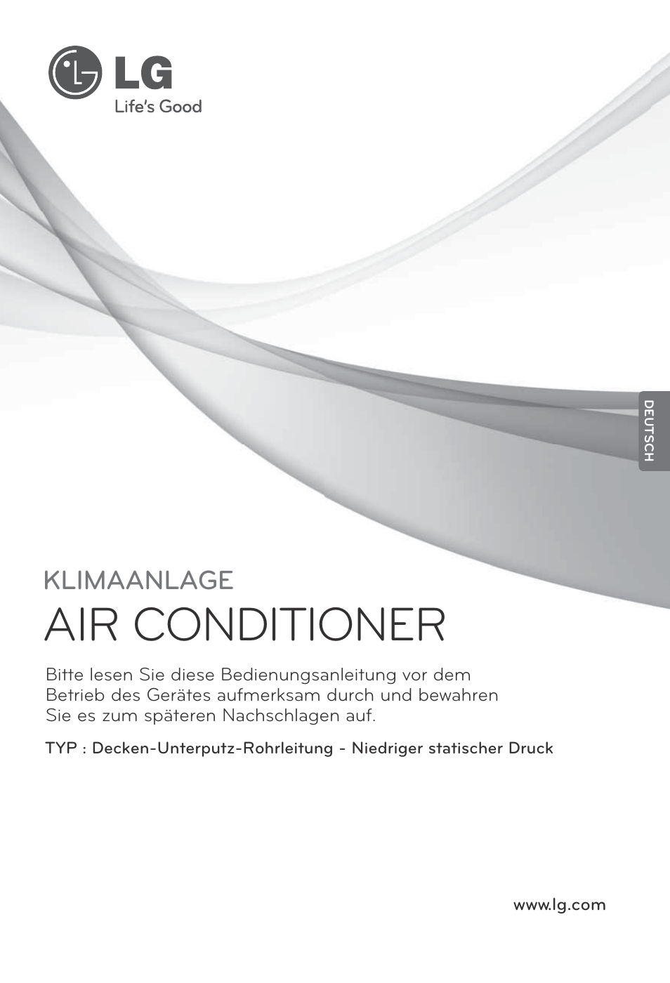 Air conditioner, Klimaanlage | LG CB09L User Manual | Page 97 / 193