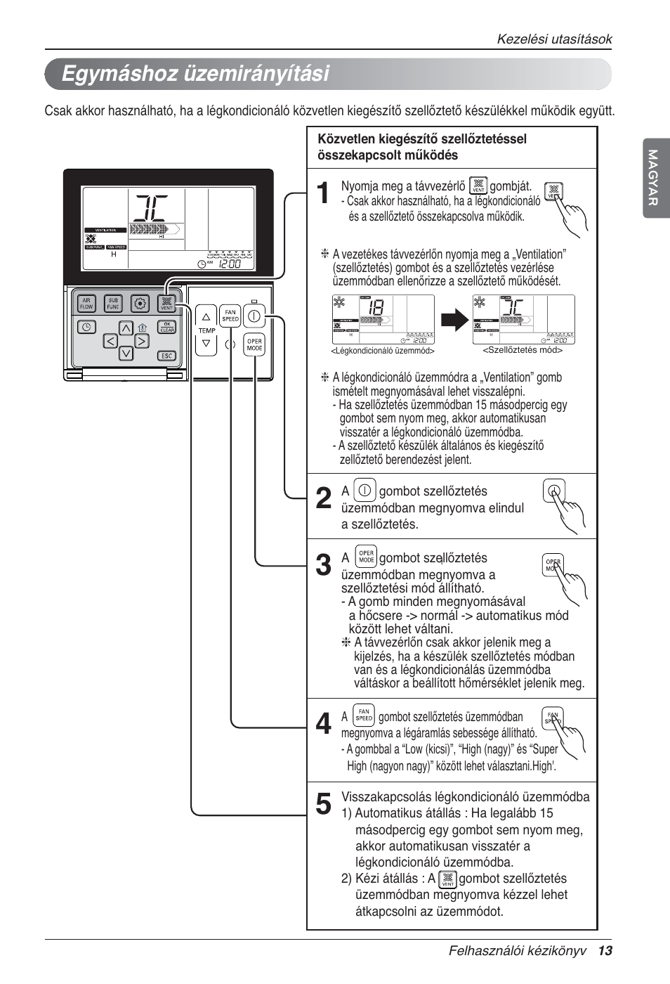 Egymáshoz üzemirányítási | LG LZ-H100GXN0 User Manual | Page 276 / 456