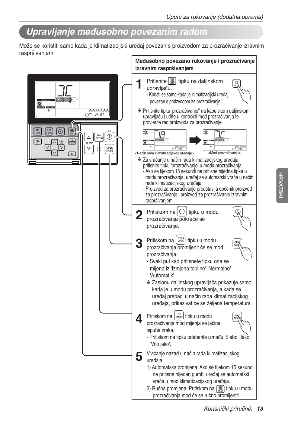 Upravljanje međusobno povezanim radom | LG LZ-H100GXN0 User Manual | Page 348 / 456