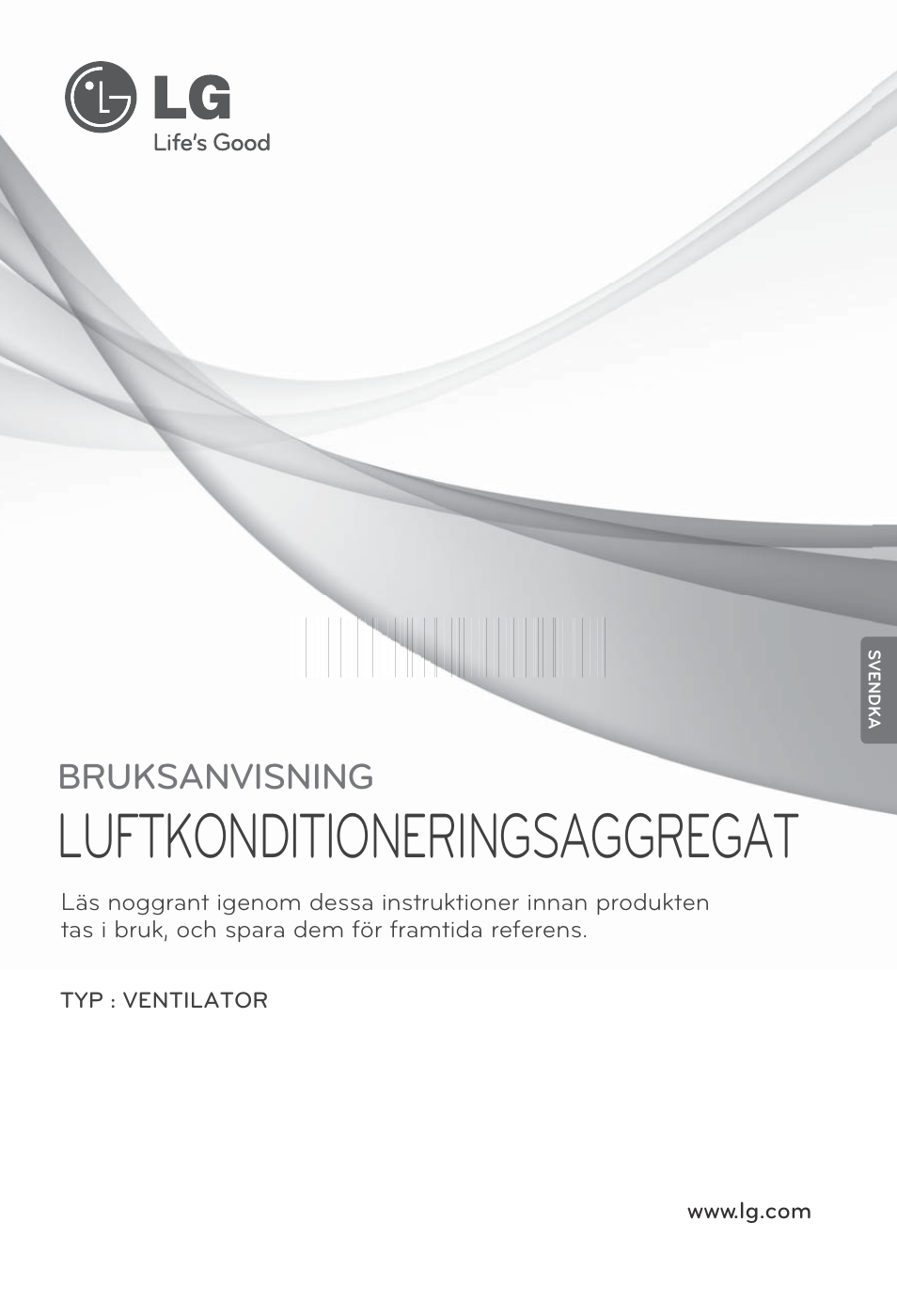 Svendka, Luftkonditioneringsaggregat, Bruksanvisning | LG LZ-H100GXN0 User Manual | Page 360 / 456