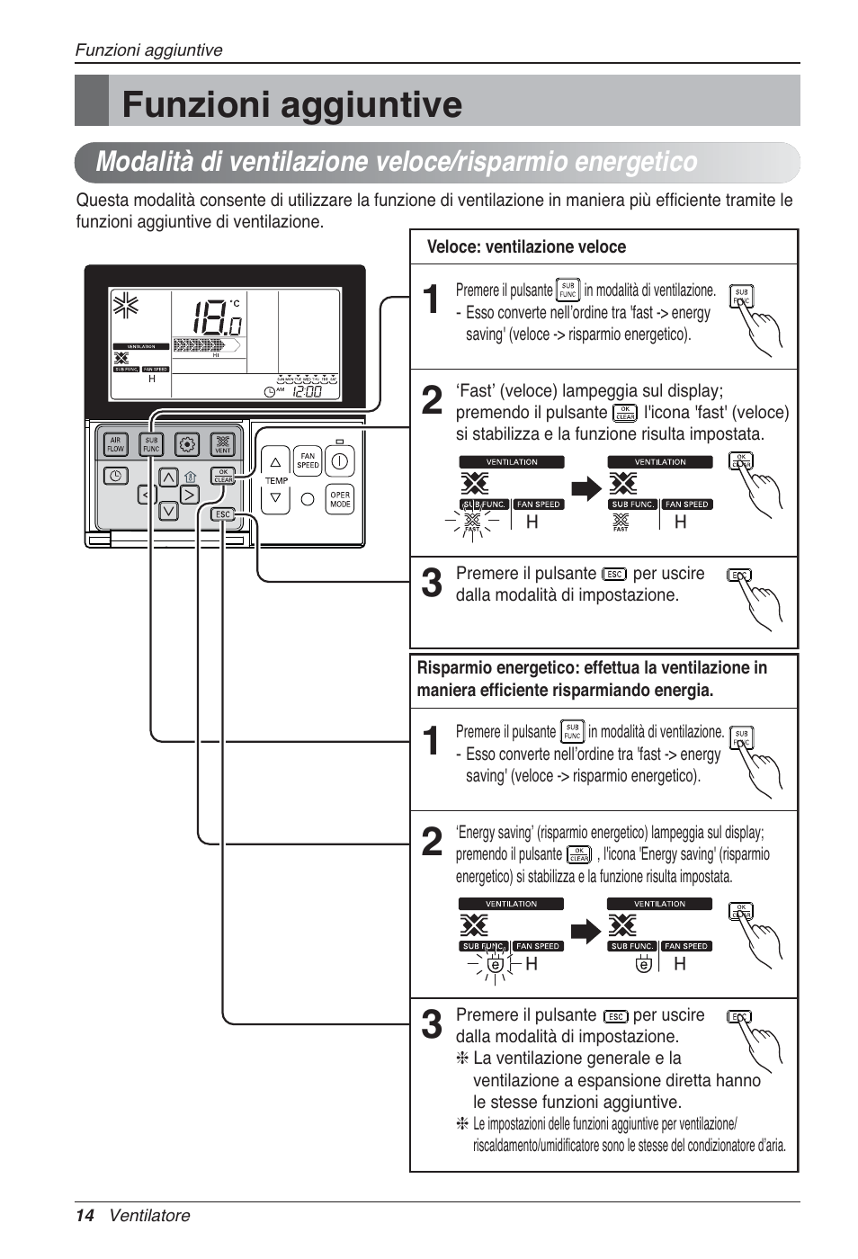 Funzioni aggiuntive | LG LZ-H100GXN0 User Manual | Page 38 / 456