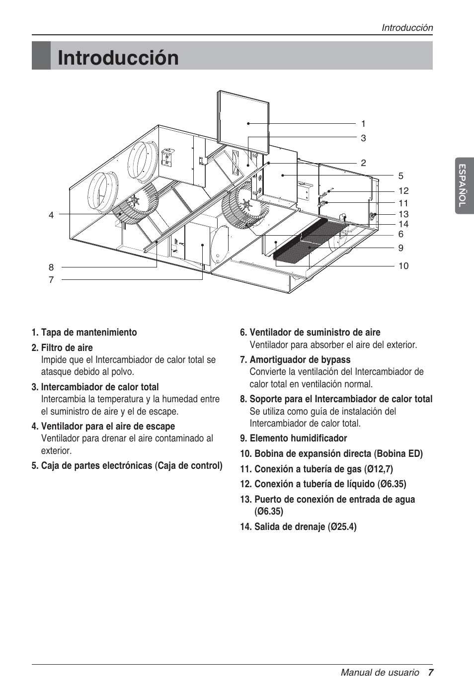 Introducción | LG LZ-H100GXN0 User Manual | Page 55 / 456