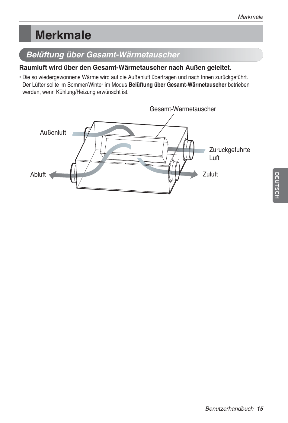Merkmale | LG LZ-H080GBA2 User Manual | Page 103 / 177