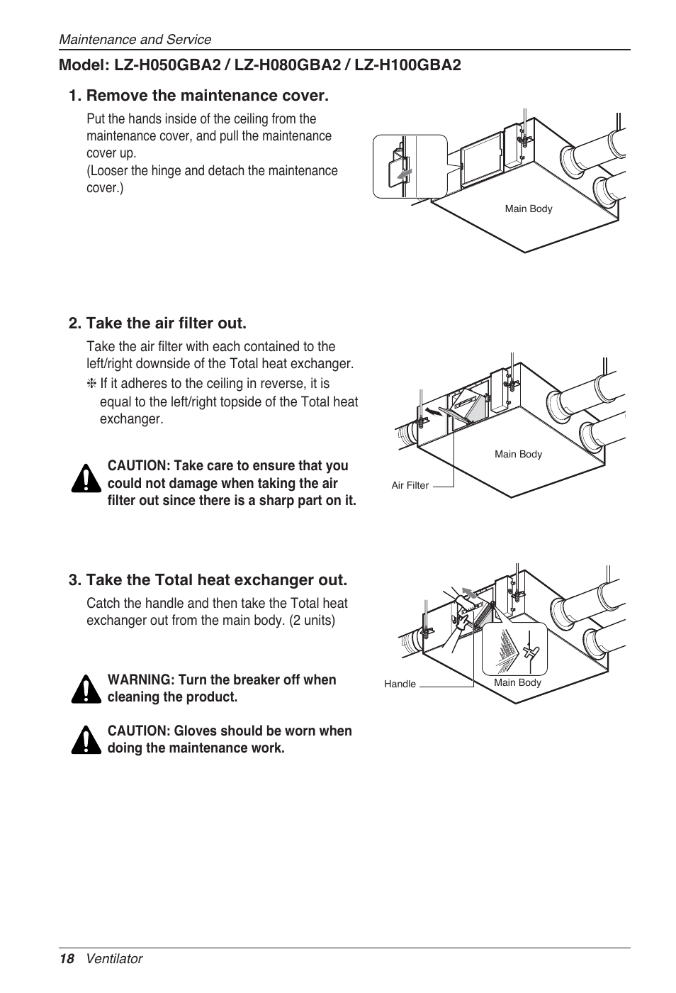 LG LZ-H080GBA2 User Manual | Page 18 / 177