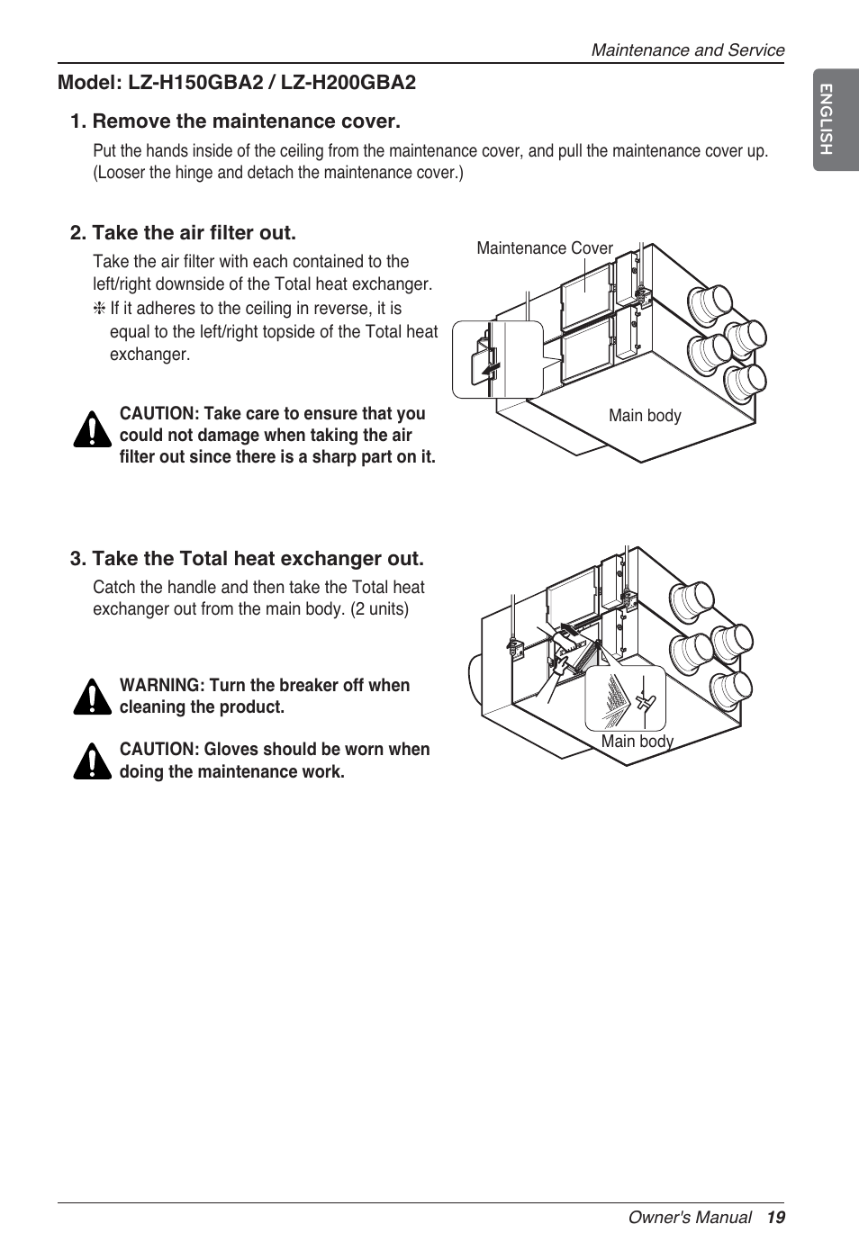 LG LZ-H080GBA2 User Manual | Page 19 / 177