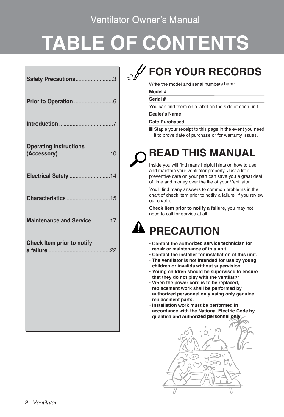 LG LZ-H080GBA2 User Manual | Page 2 / 177