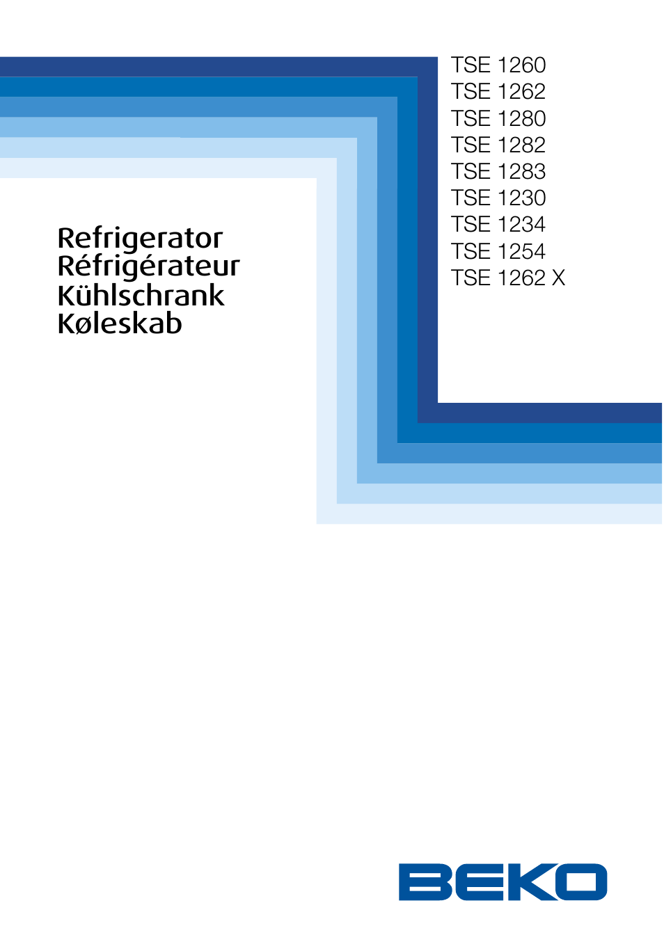 Beko TSE 1282 User Manual | 89 pages