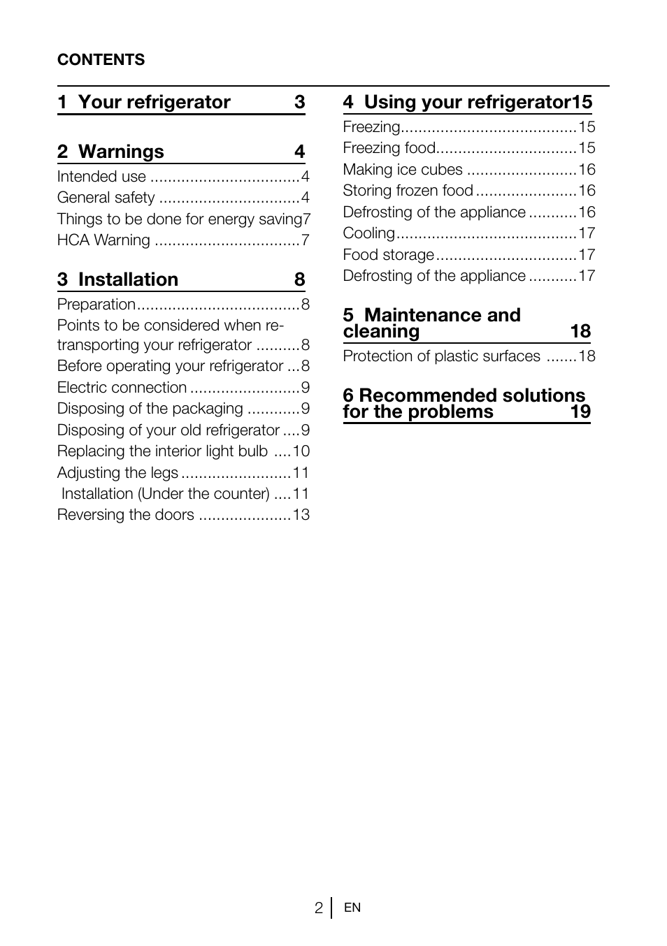 Beko TSE 1282 User Manual | Page 3 / 89
