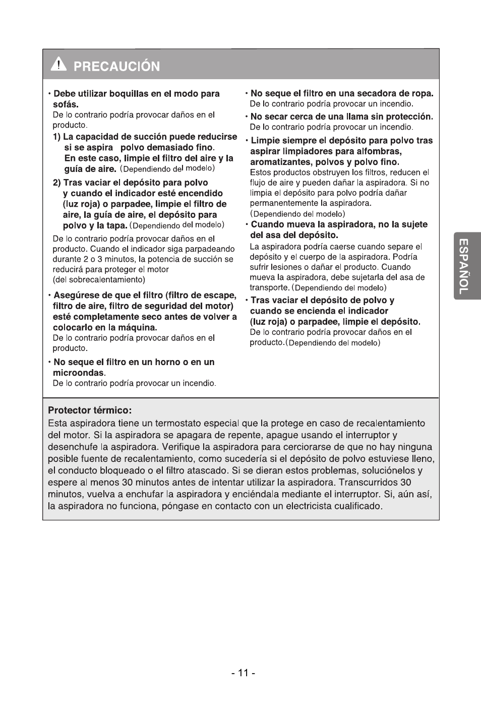 LG VB2718RT User Manual | Page 12 / 17