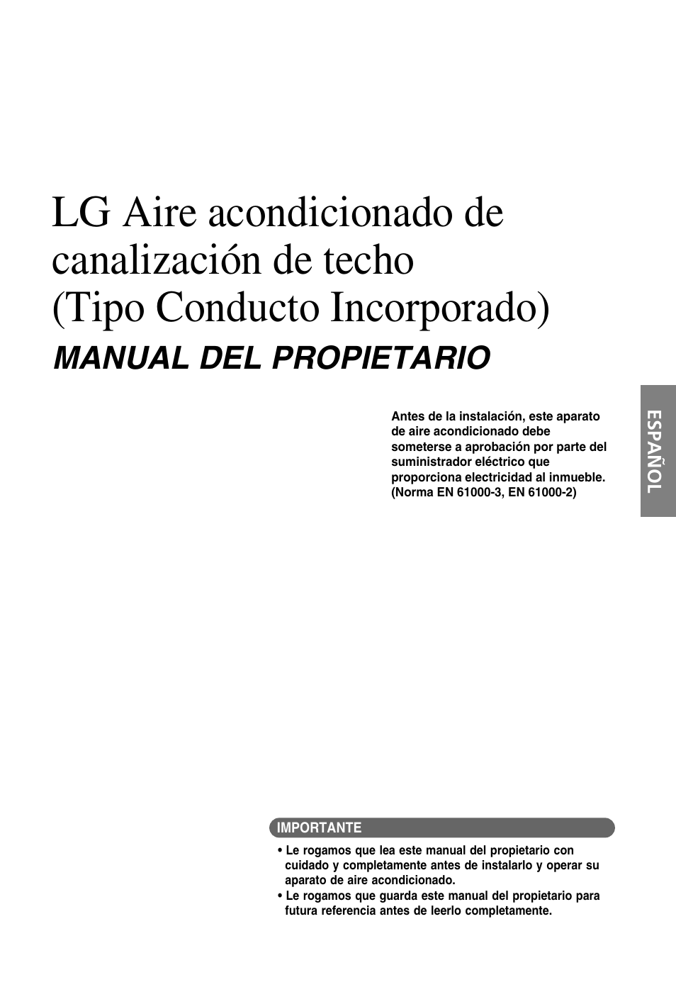 LG MB09AHB User Manual | 31 pages