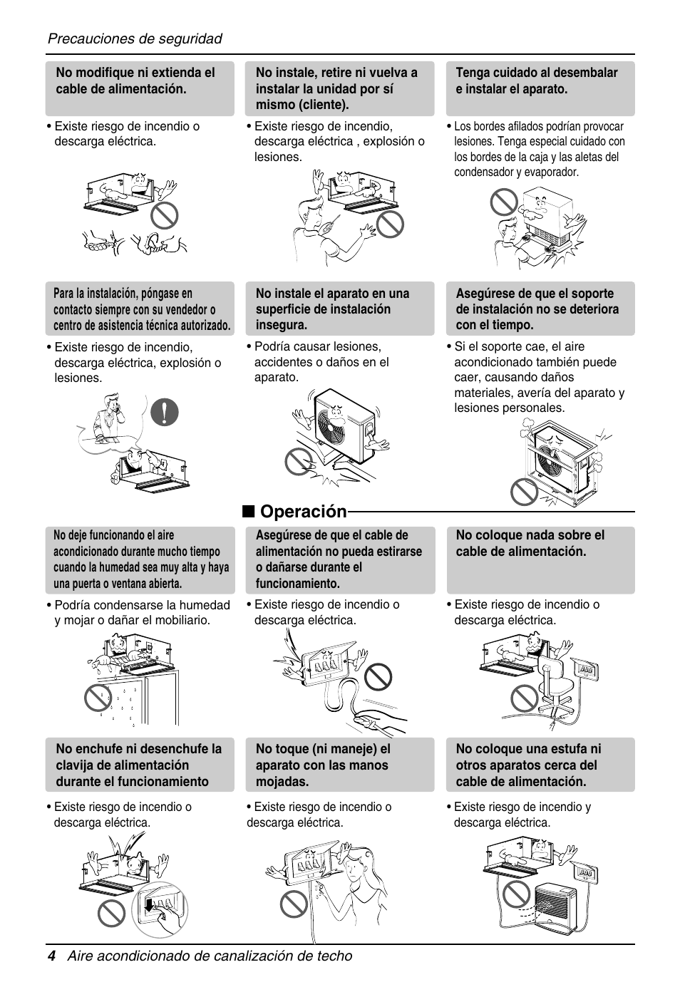Operación | LG MB09AHB User Manual | Page 4 / 31