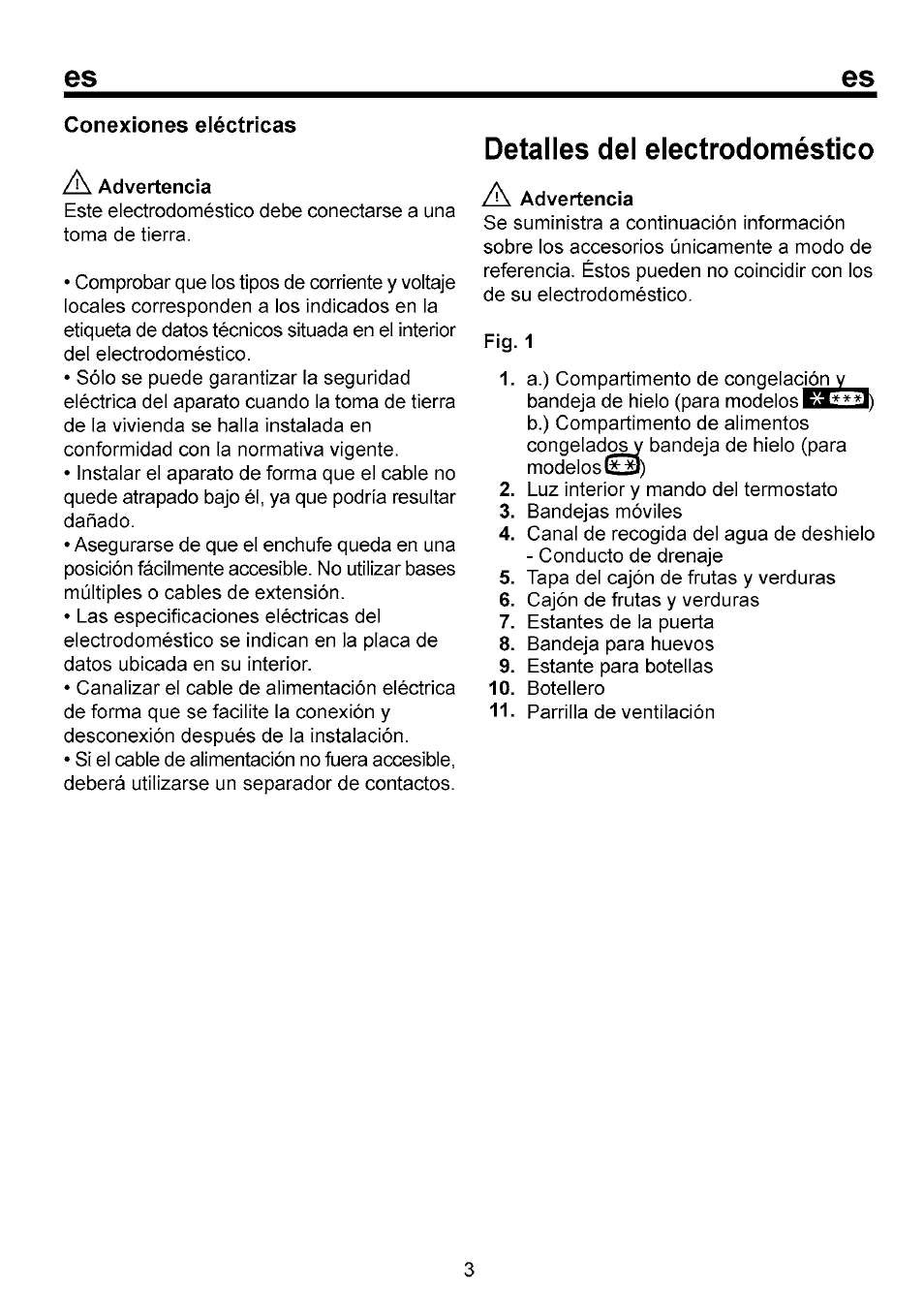 Detalles del electrodoméstico | Beko B 1751 User Manual | Page 46 / 64