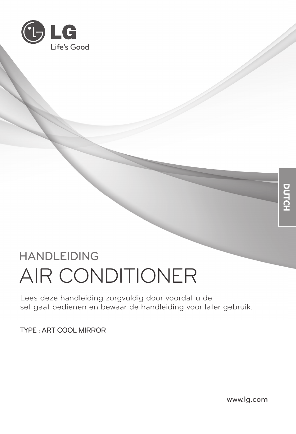 Air conditioner, Handleiding | LG ARNU18GS8V2 User Manual | Page 85 / 110