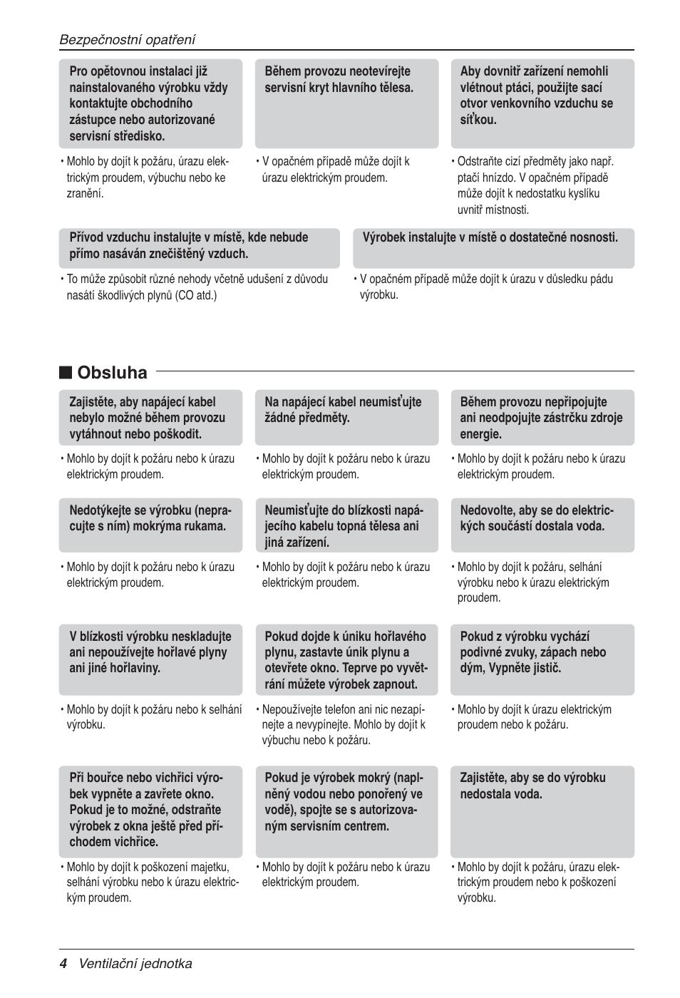 N obsluha | LG LZ-H200GBA2 User Manual | Page 136 / 419