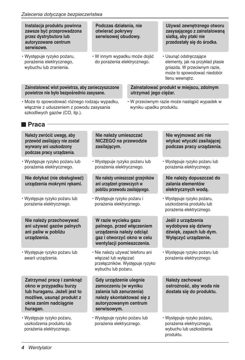 N praca | LG LZ-H200GBA2 User Manual | Page 180 / 419