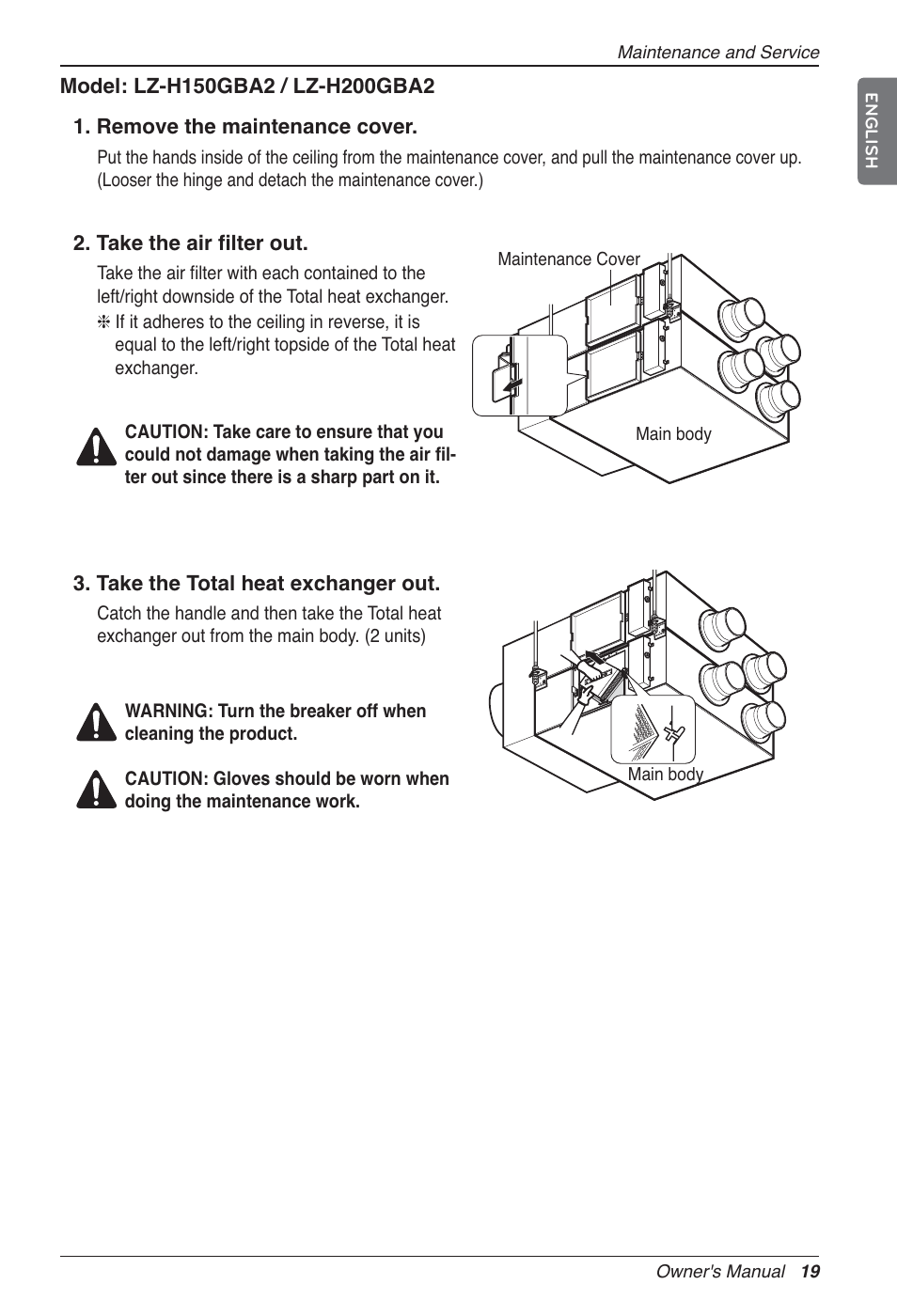 LG LZ-H200GBA2 User Manual | Page 19 / 419