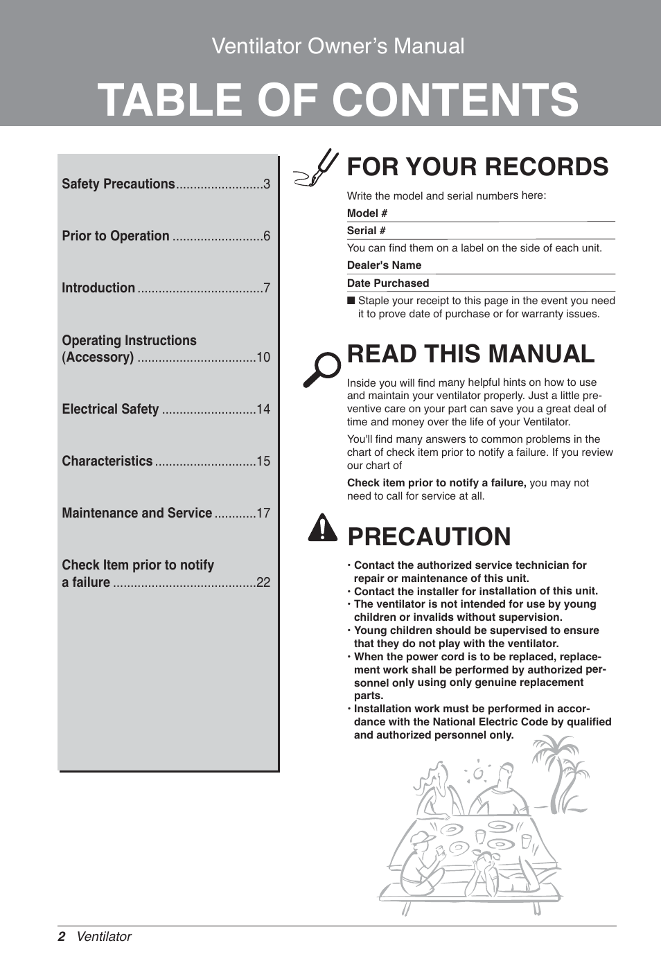 LG LZ-H200GBA2 User Manual | Page 2 / 419