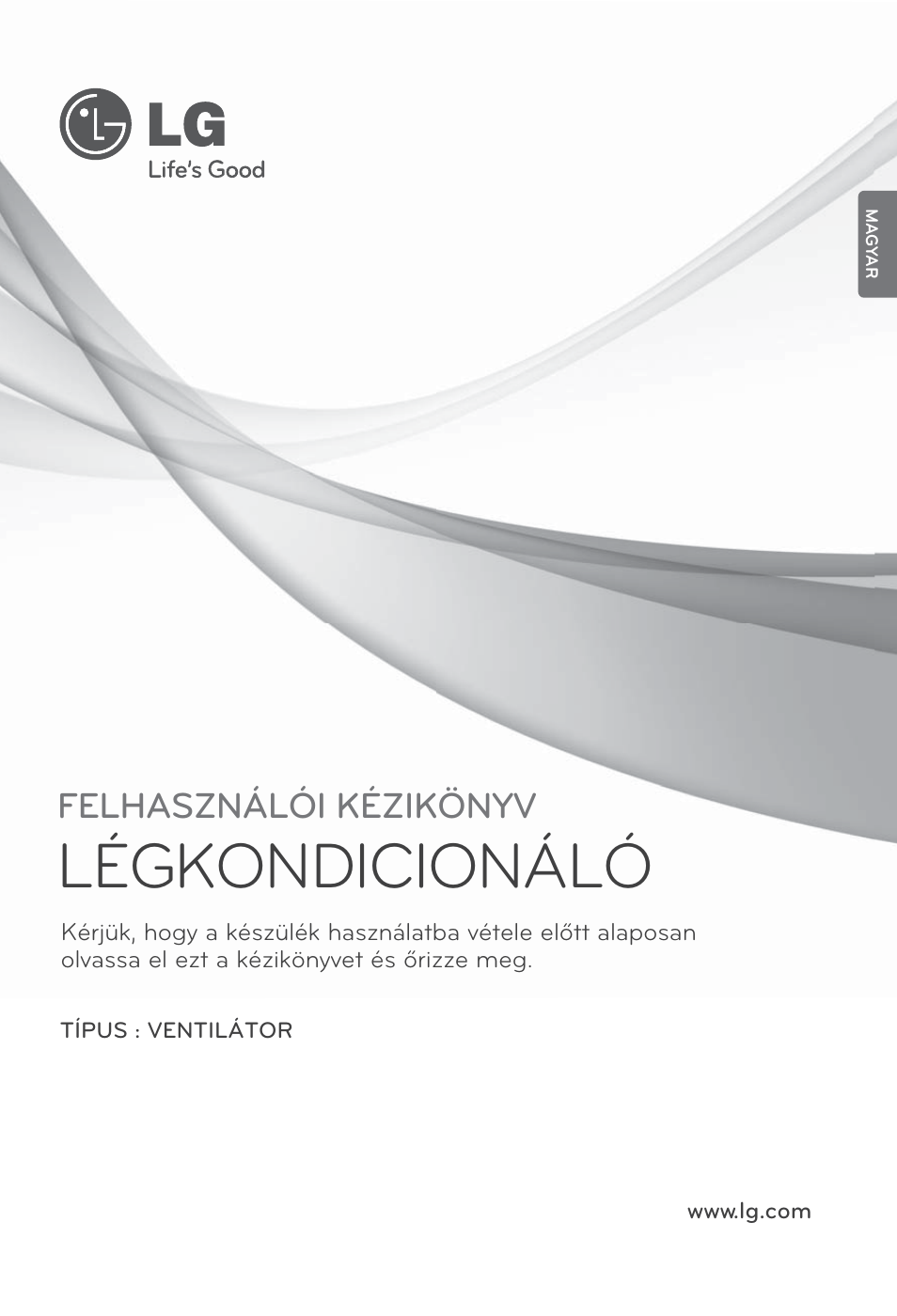 Magyar, Légkondicionáló, Felhasználói kézikönyv | LG LZ-H200GBA2 User Manual | Page 243 / 419