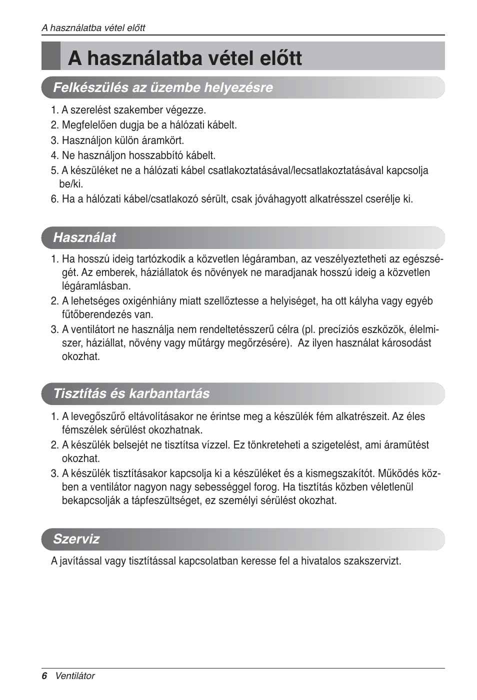 A használatba vétel előtt | LG LZ-H200GBA2 User Manual | Page 248 / 419