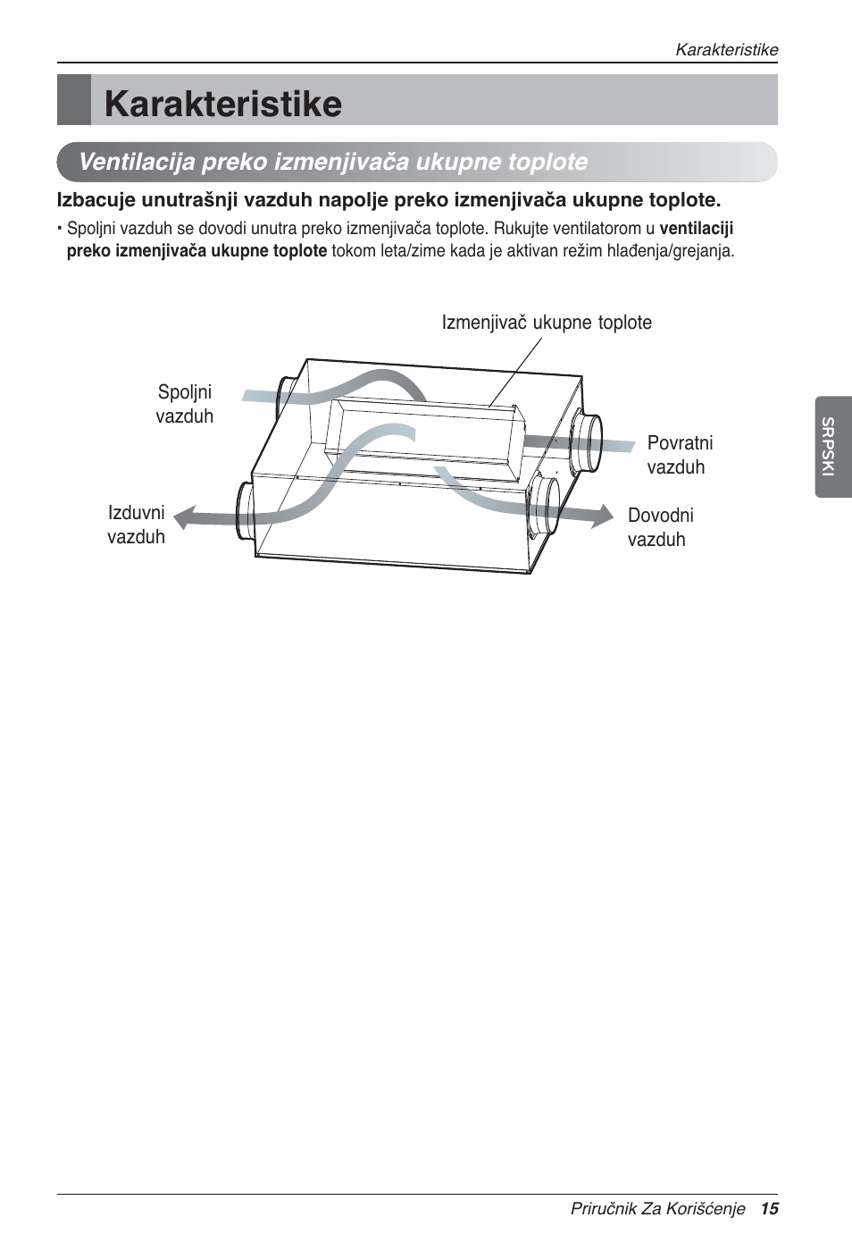 Karakteristike | LG LZ-H200GBA2 User Manual | Page 301 / 419