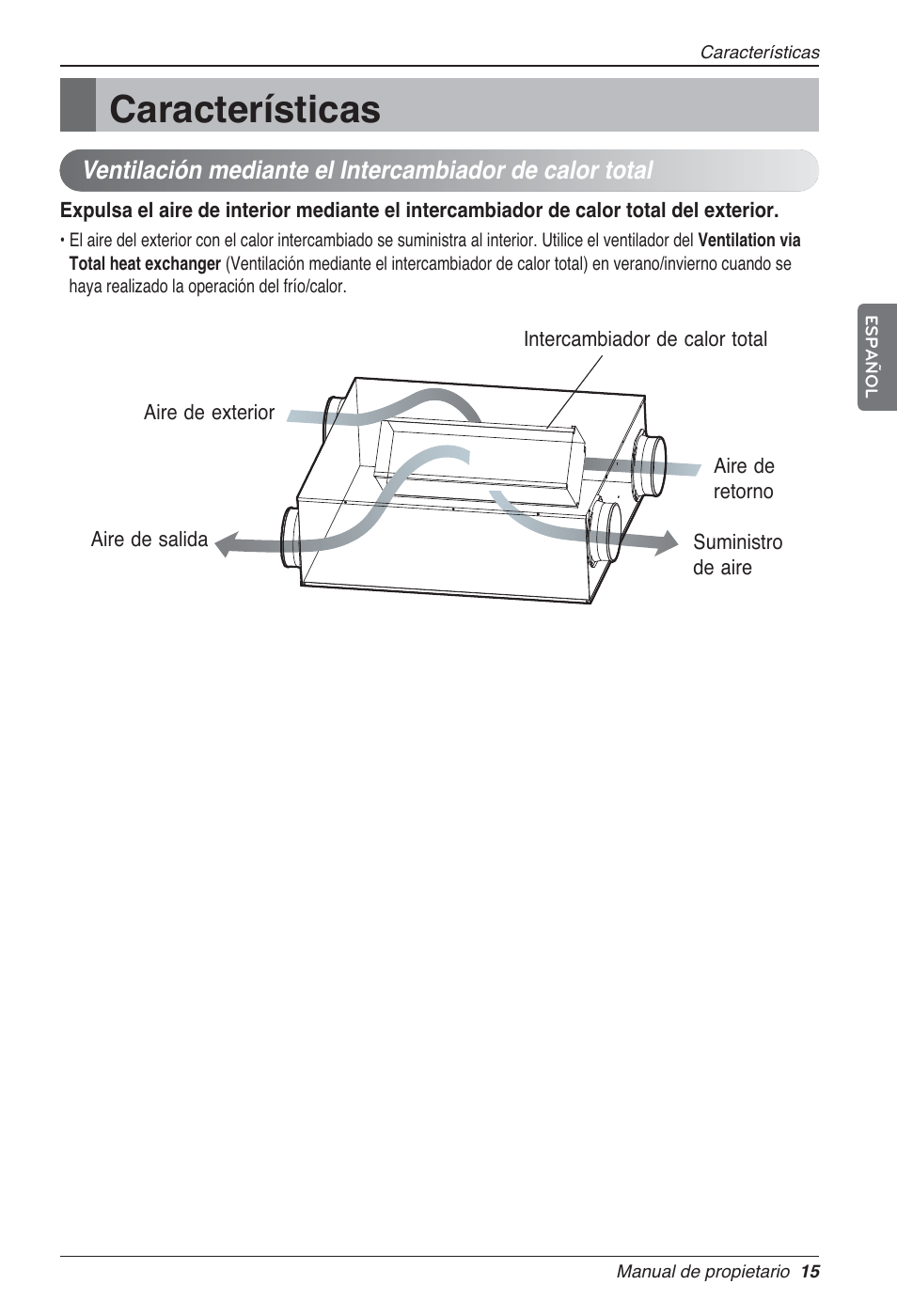 Características | LG LZ-H200GBA2 User Manual | Page 59 / 419