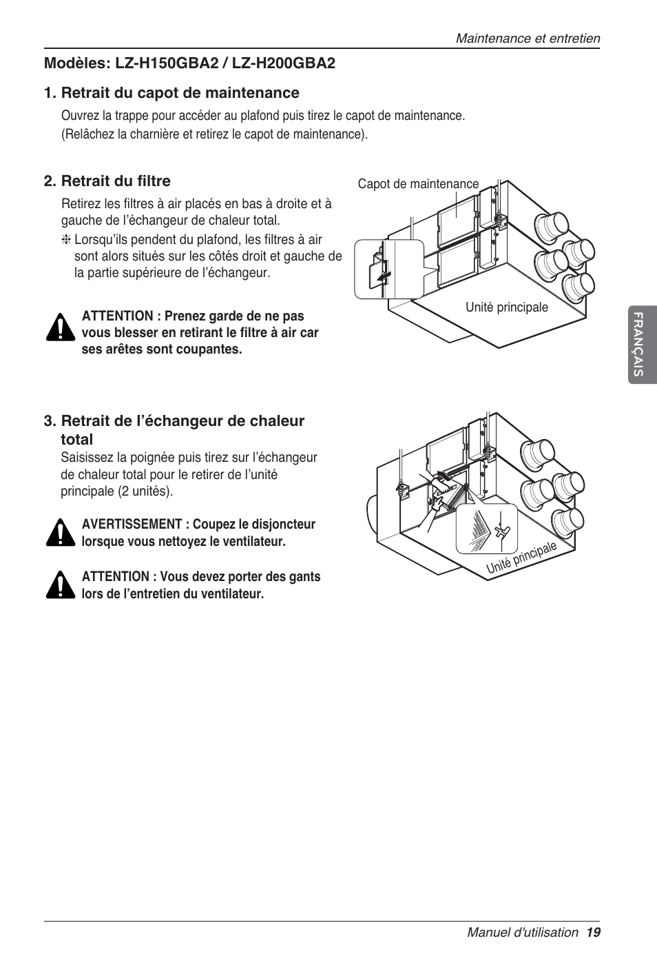 LG LZ-H200GBA2 User Manual | Page 85 / 419