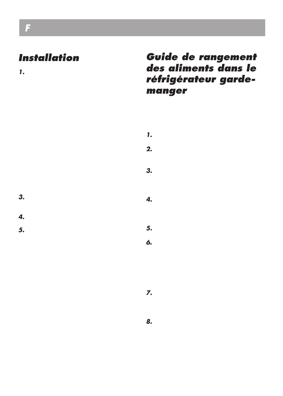 Notice d’emploi f installation | Beko LBI 2201 User Manual | Page 27 / 55