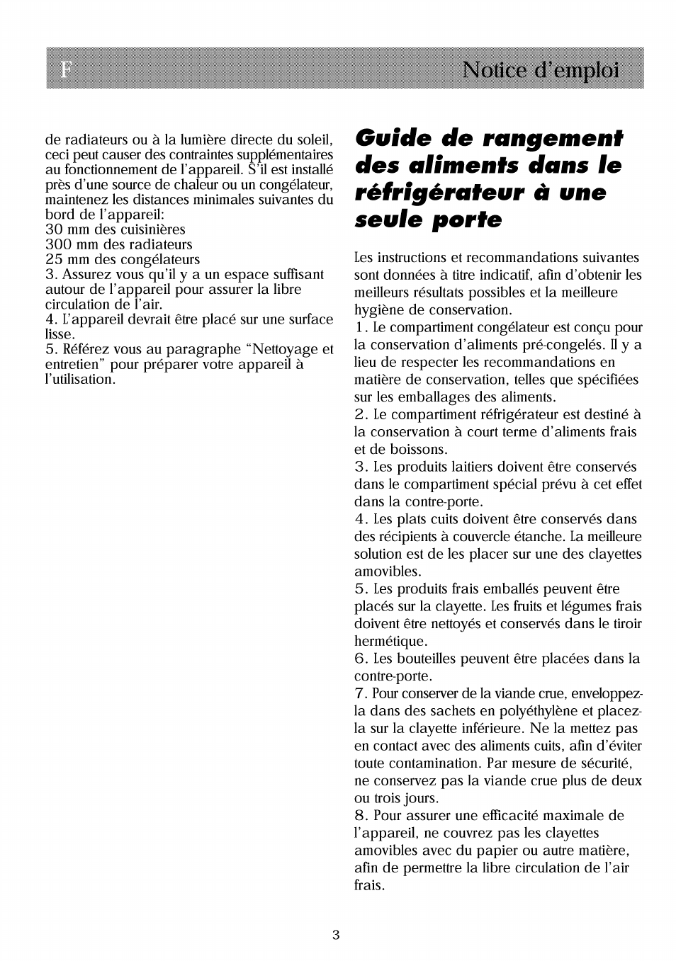 Notice d’emploi | Beko RBI 2301 User Manual | Page 26 / 72
