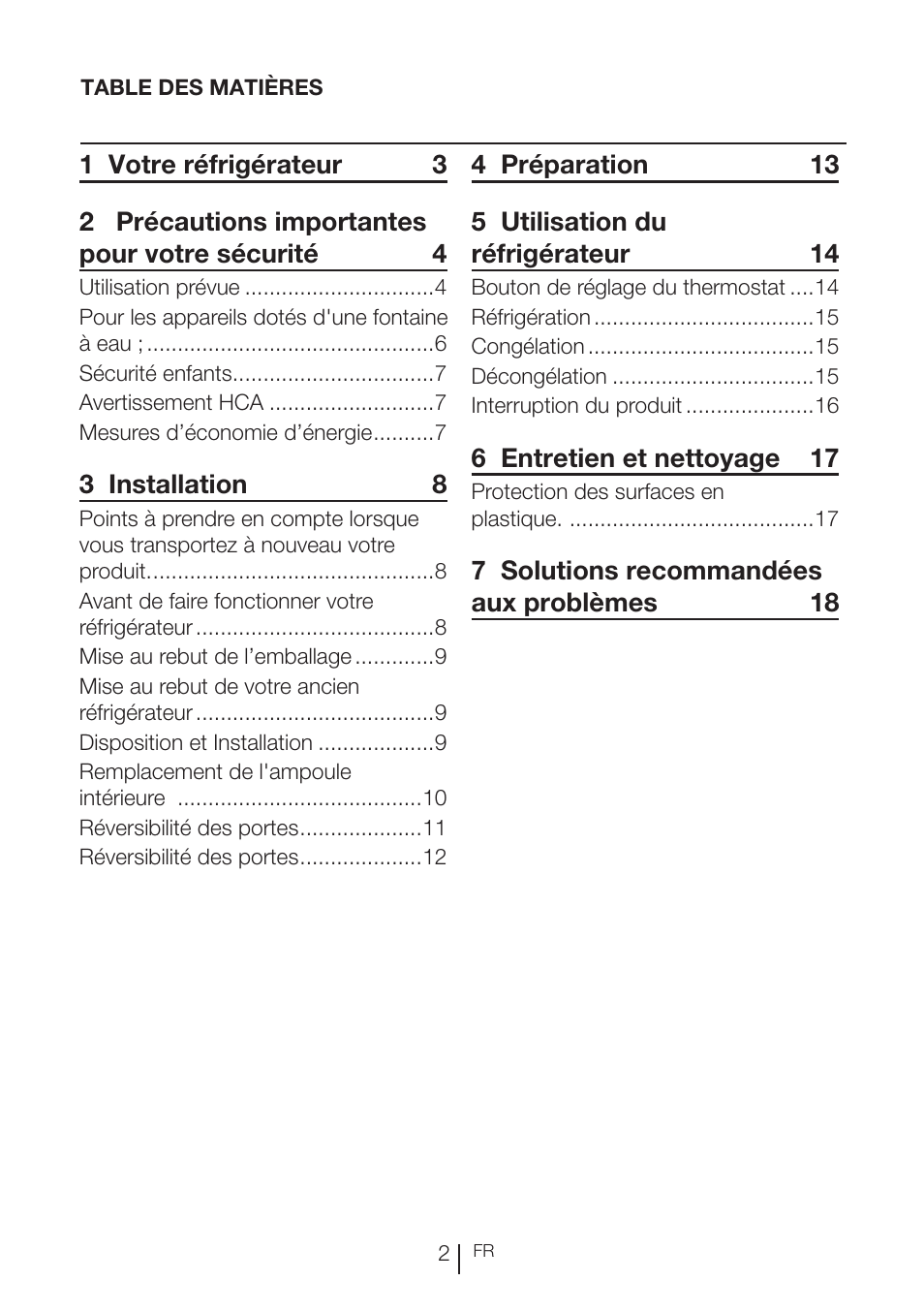 Beko RBI 2302 F User Manual | Page 44 / 85