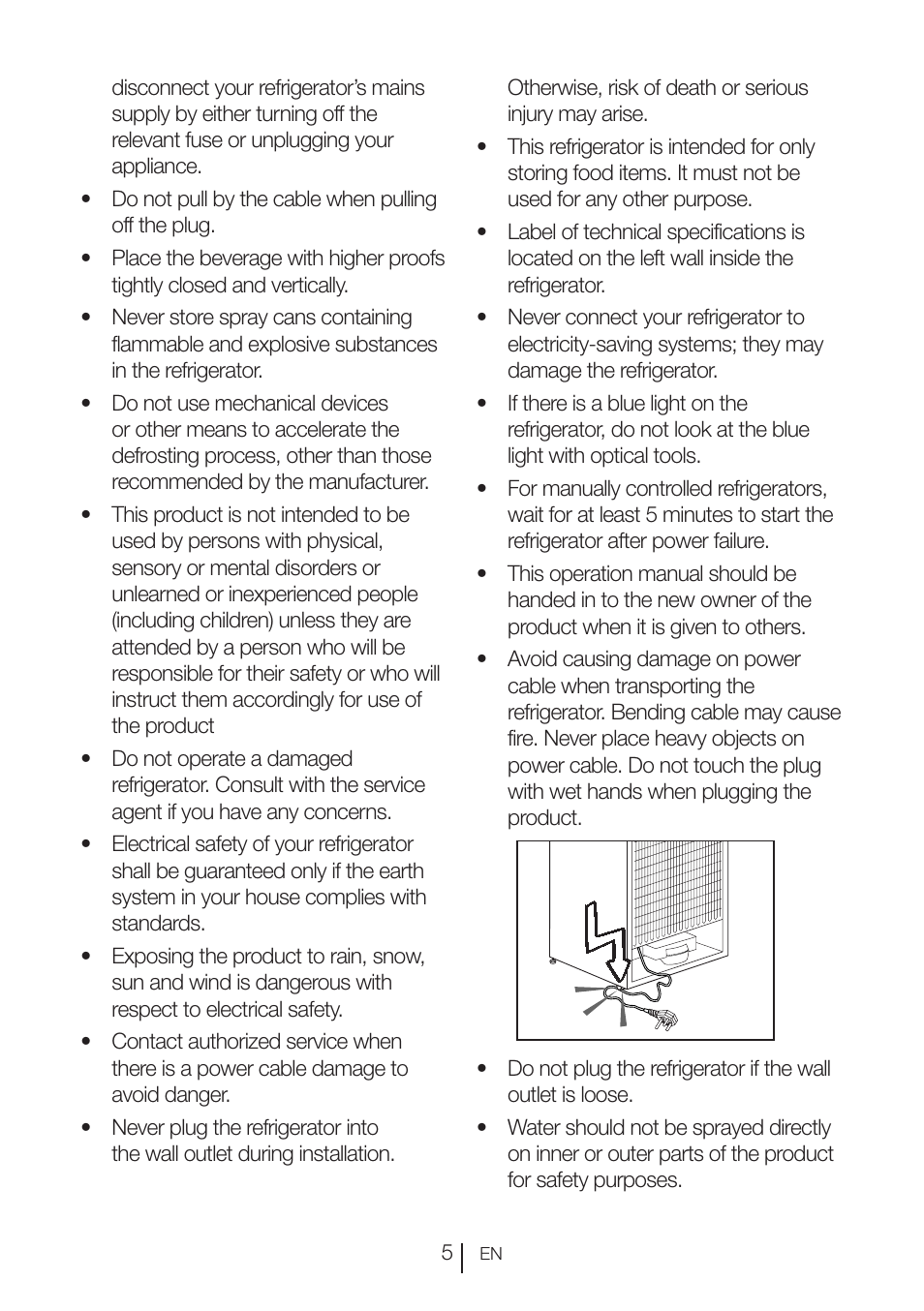 Beko RBI 2302 F User Manual | Page 6 / 85