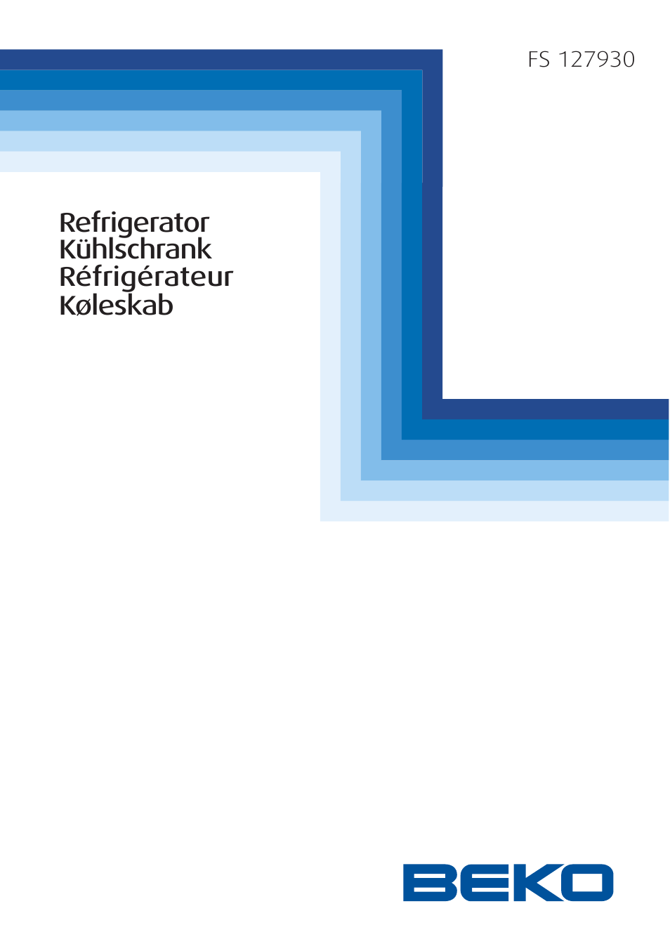 Beko FS 127930 User Manual | 82 pages