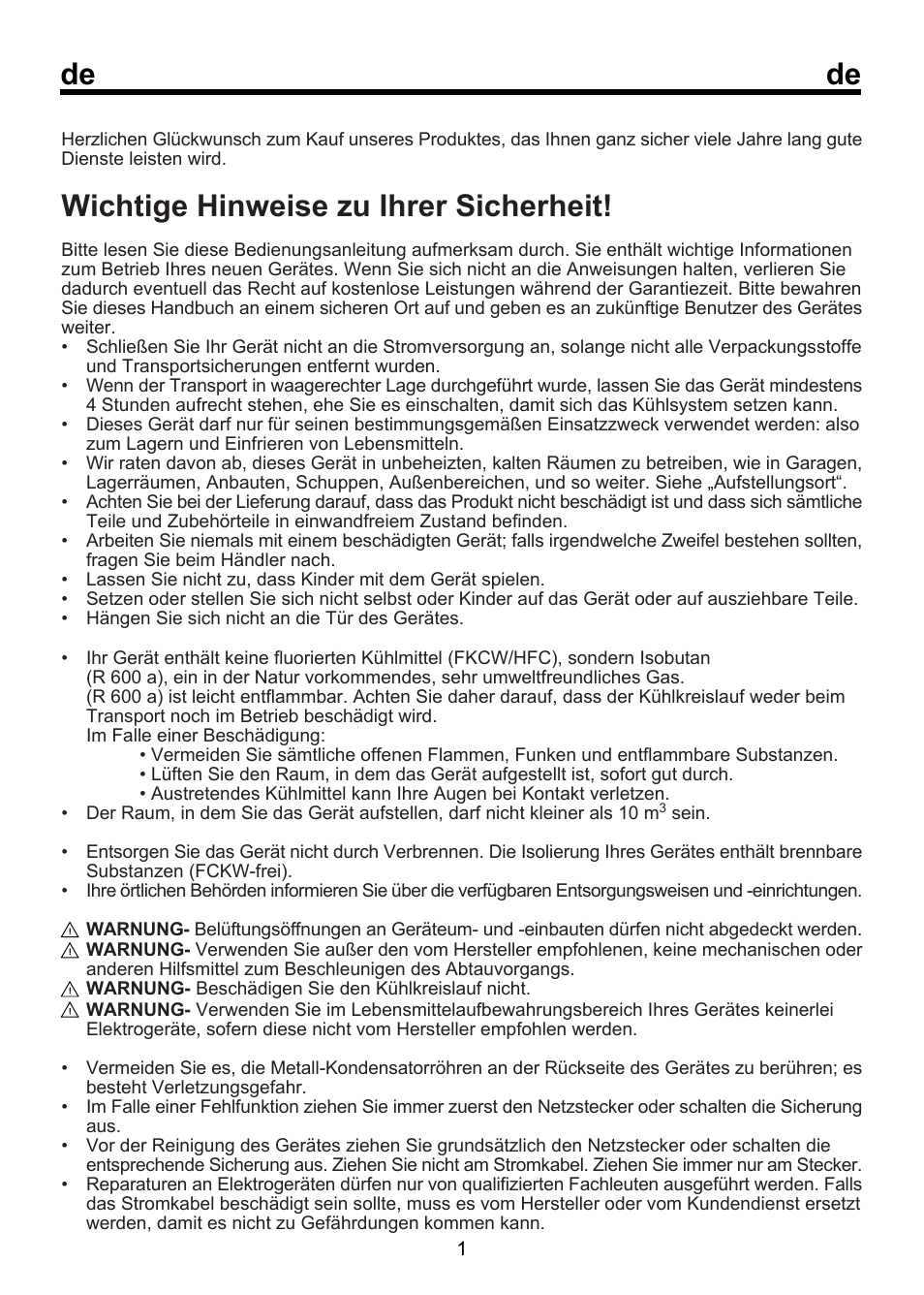 Wichtige hinweise zu ihrer sicherheit | Beko FSE 1072 User Manual | Page 17 / 64