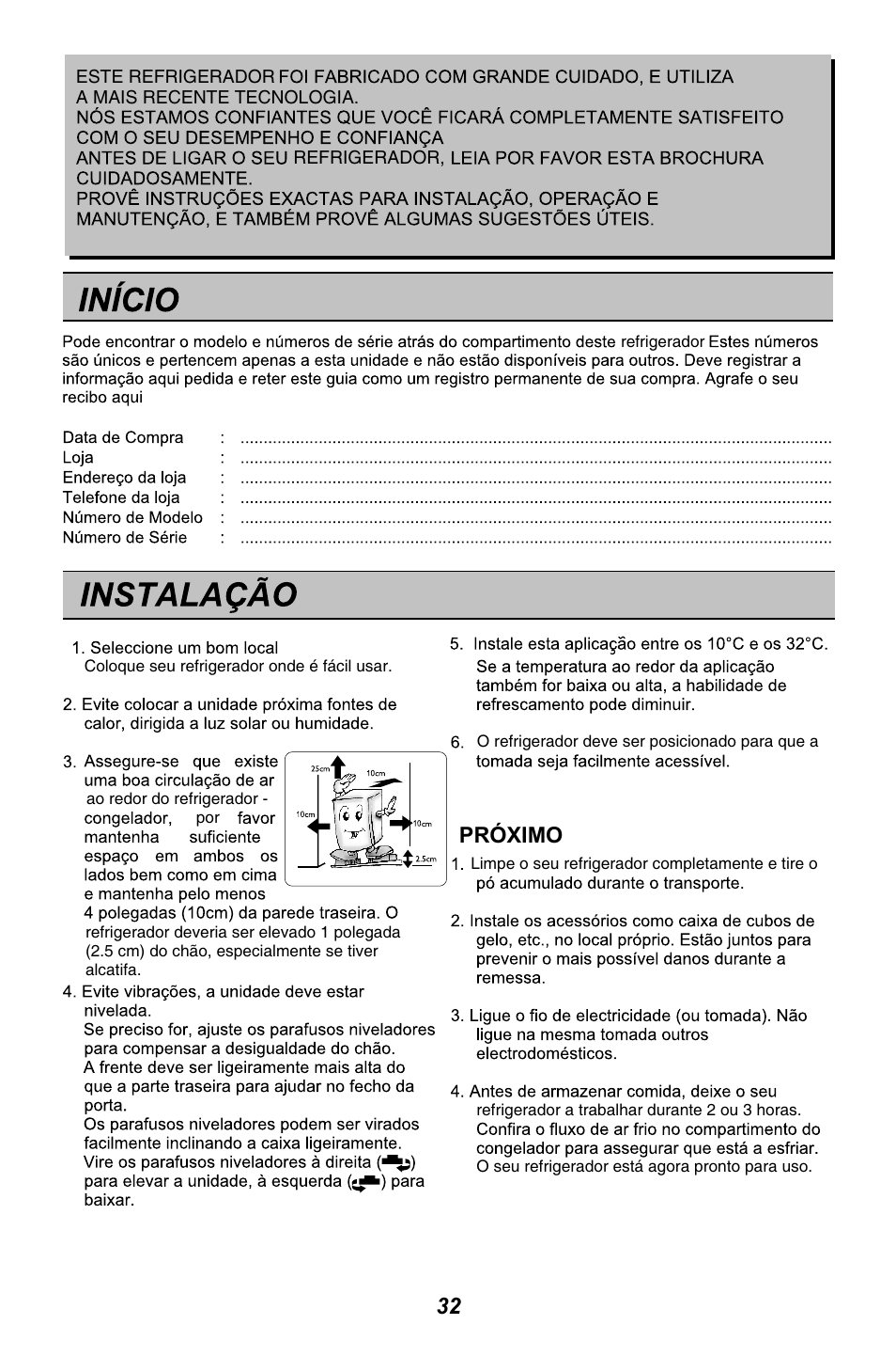 Próximo | LG GR3421W User Manual | Page 34 / 48