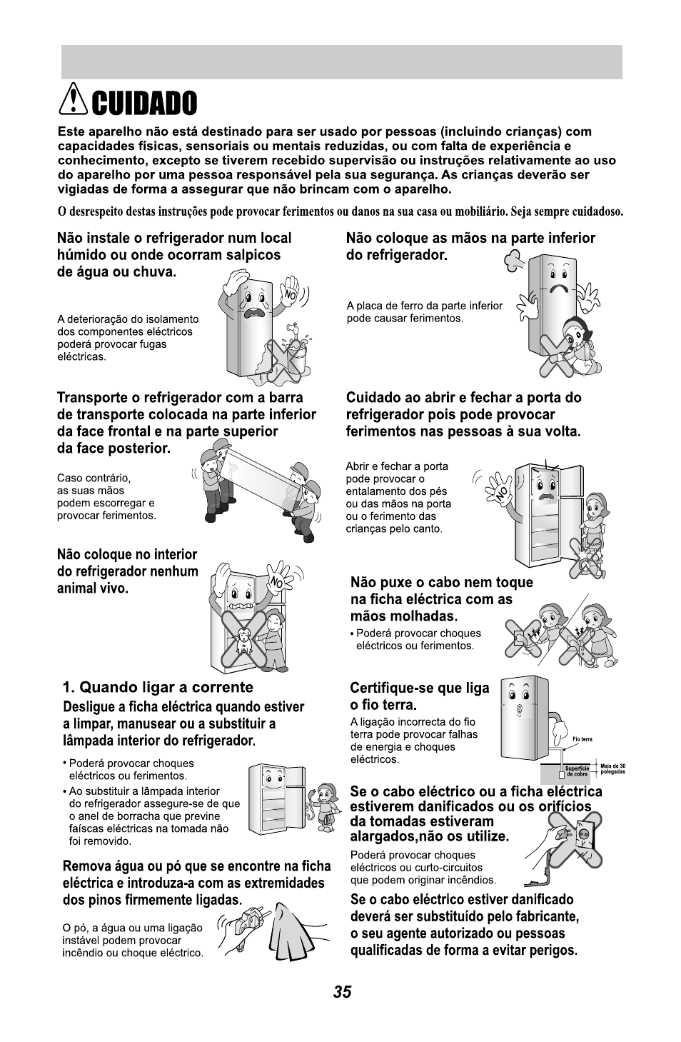 LG GR3421W User Manual | Page 37 / 48