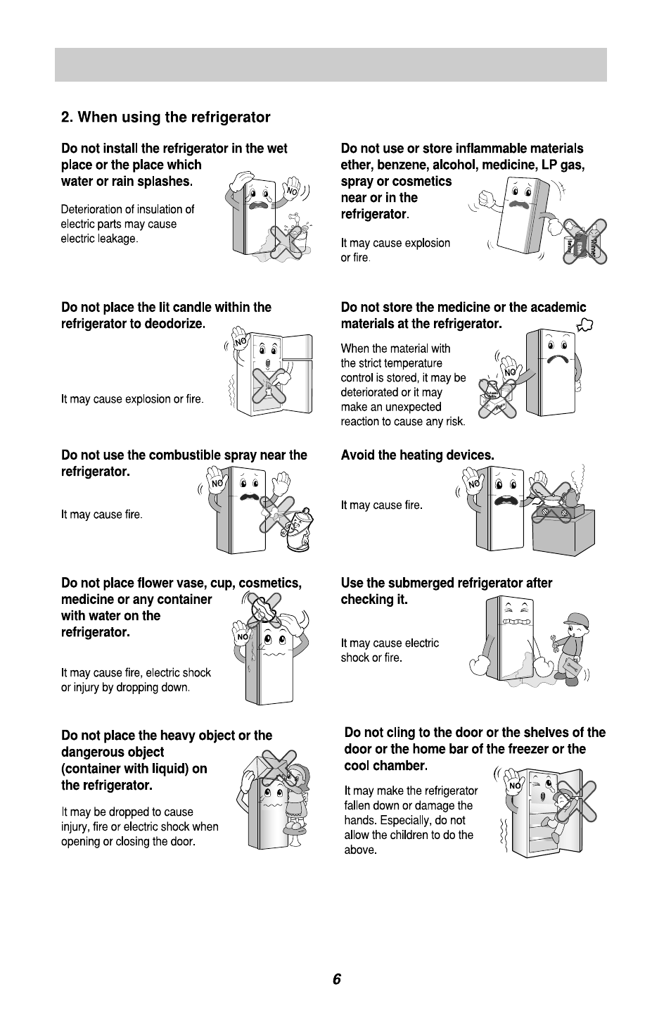 LG GR3421W User Manual | Page 7 / 48